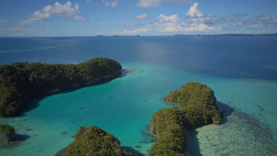 Islands and reef flats, Palau